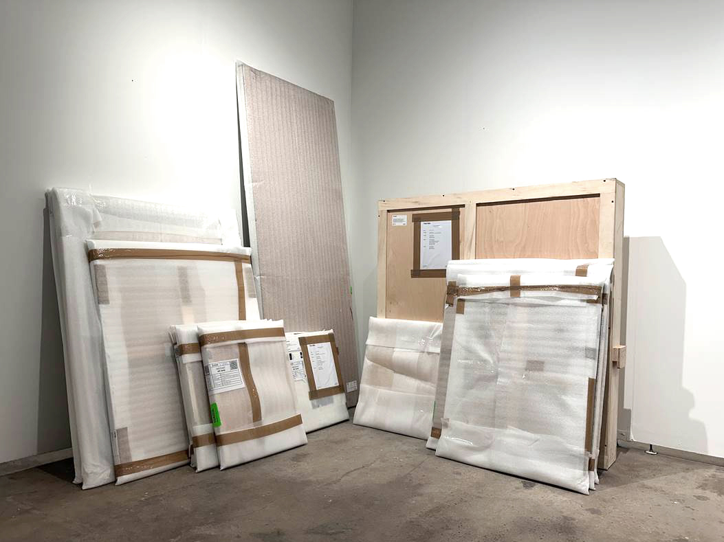 different art works packaged