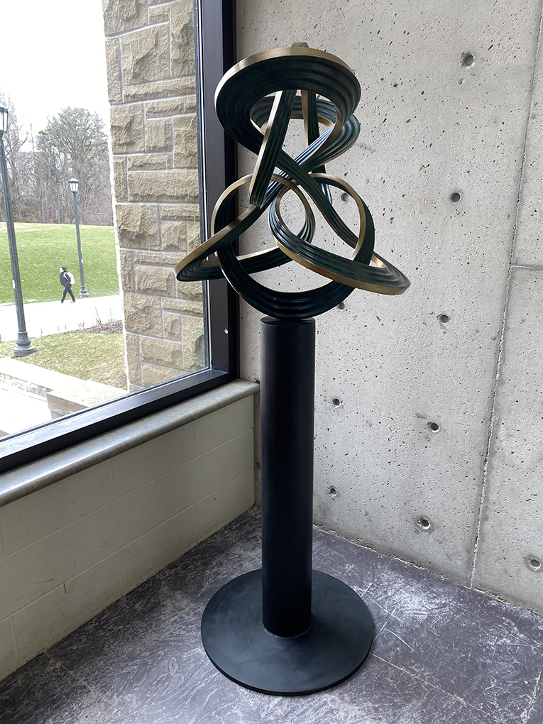Bathsheba Grossman, Flow, 2025, Bronze
